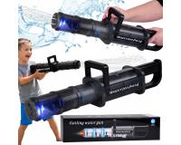 Automata LED-es FEKETE vízipisztoly gyerekeknek és felnőtteknek